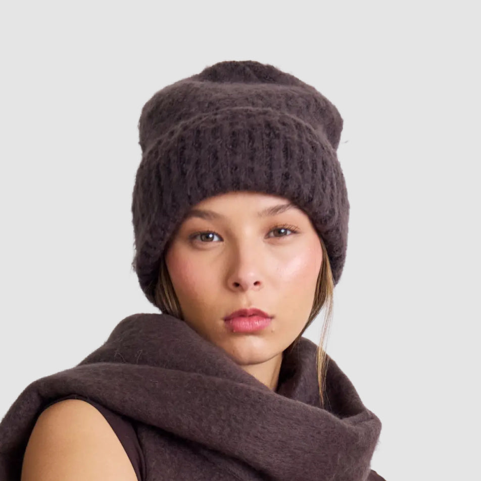 Coffee Brown Reykjavik Beanie