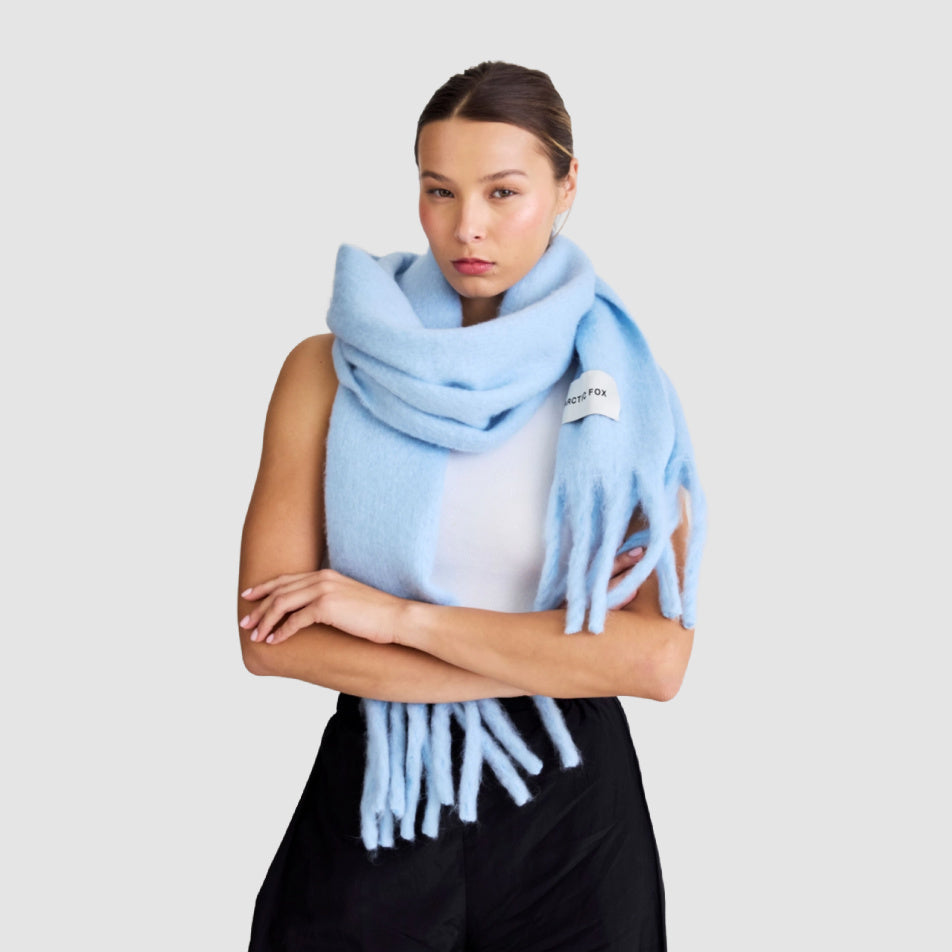 Glacier Blue Stockholm Scarf