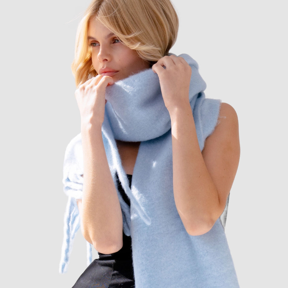 Glacier Blue Stockholm Scarf