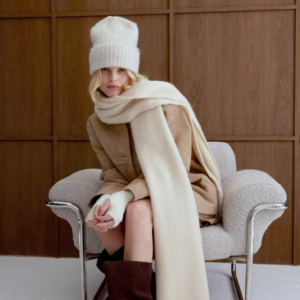 Pebble Beige Reykjavik Scarf