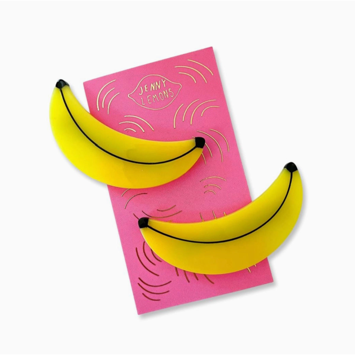 Banana Hair Clips