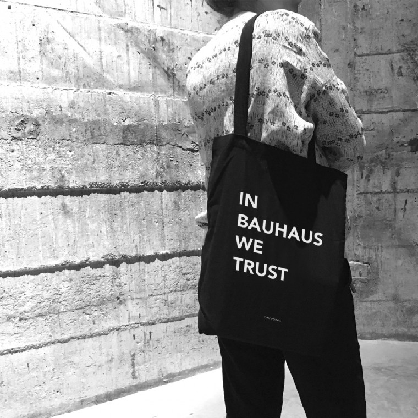 In Bauhaus We Trust Tote