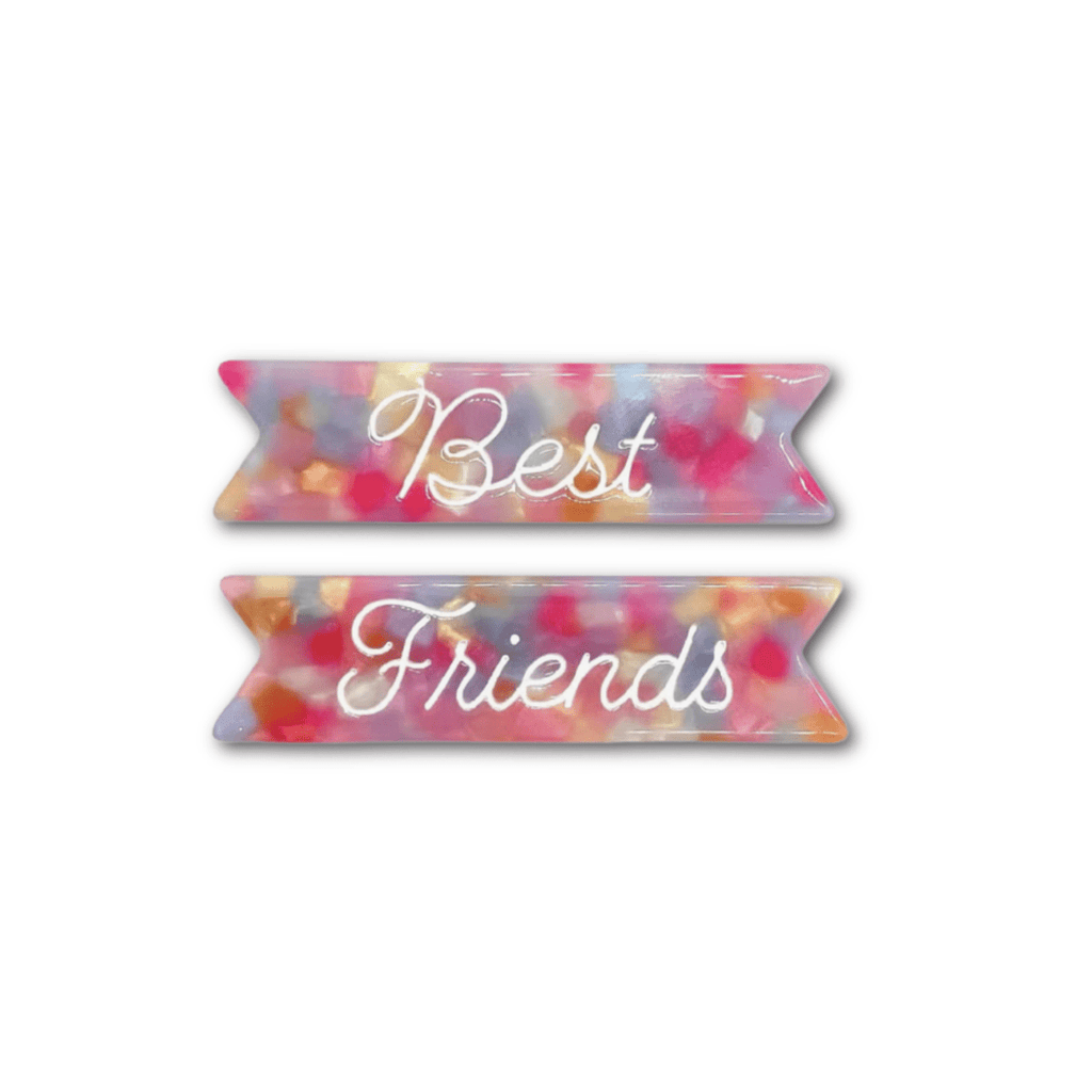 Best Friends Hair Clip Set