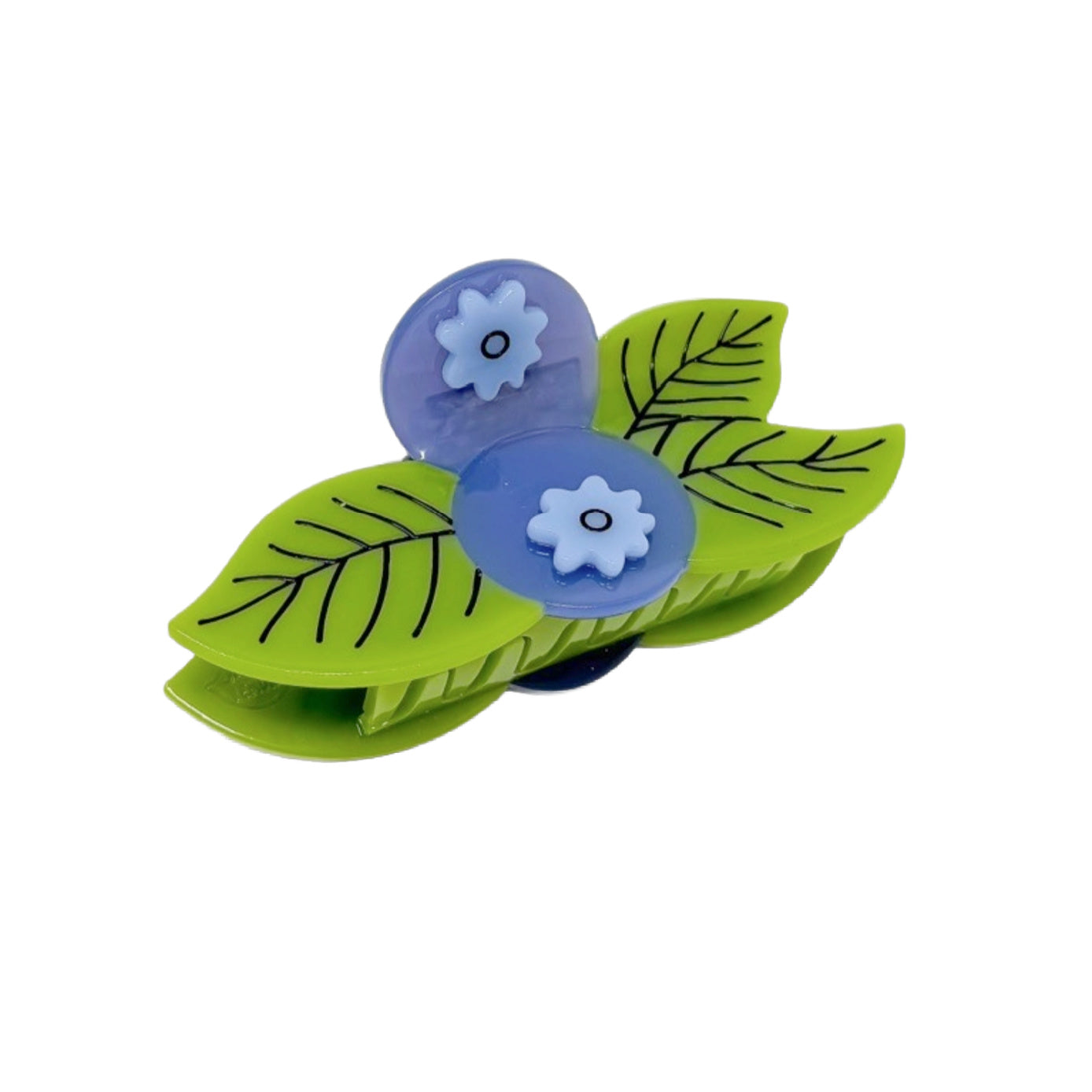 Hair Claw Clip - Blueberries