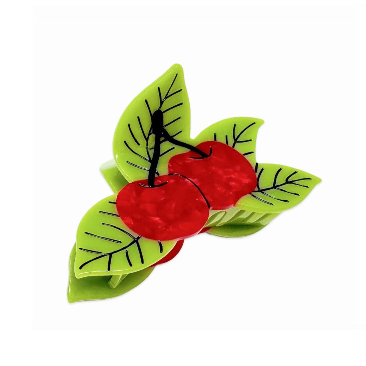 Hair Claw Clip - Cherries