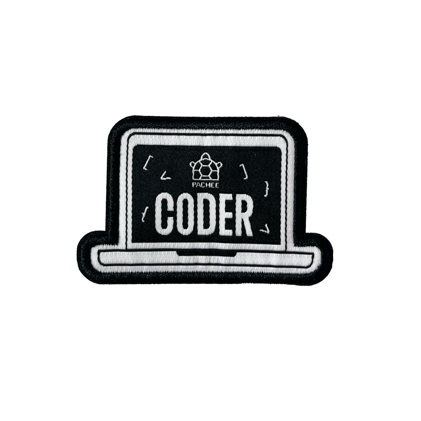 Coder Iron On Patch
