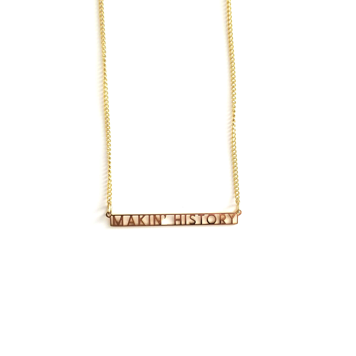 Makin' History Necklace