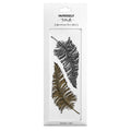 Metallic Feathers Tattoo Set