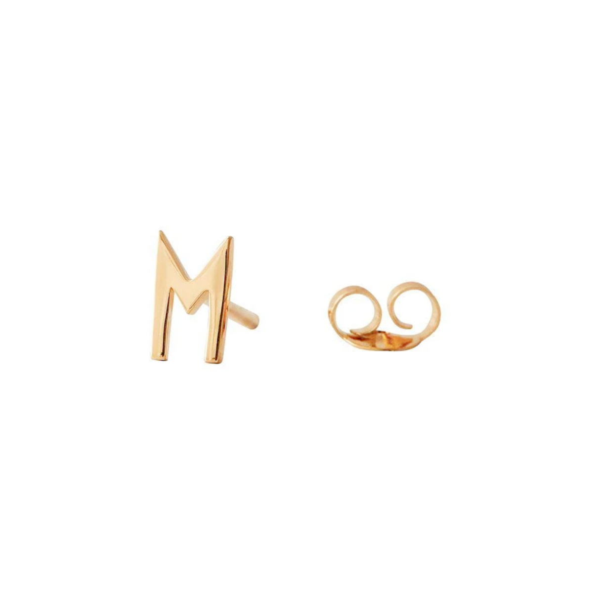Archetype Letter Gold Stud