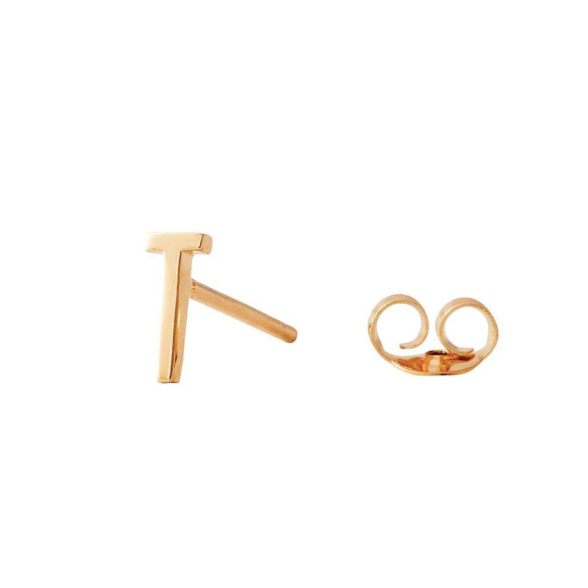 Archetype Letter Gold Stud