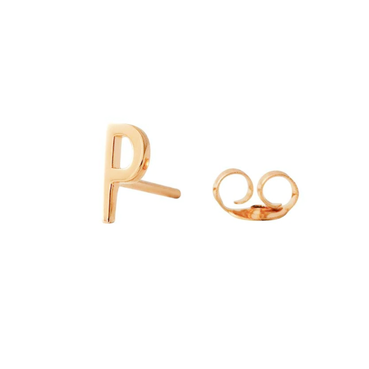 Archetype Letter Gold Stud