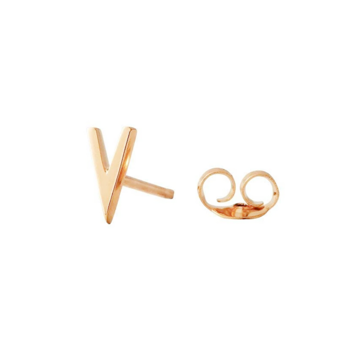 Archetype Letter Gold Stud