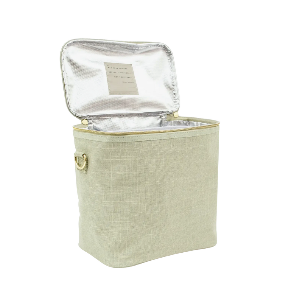 Sage Green Lunch Poche