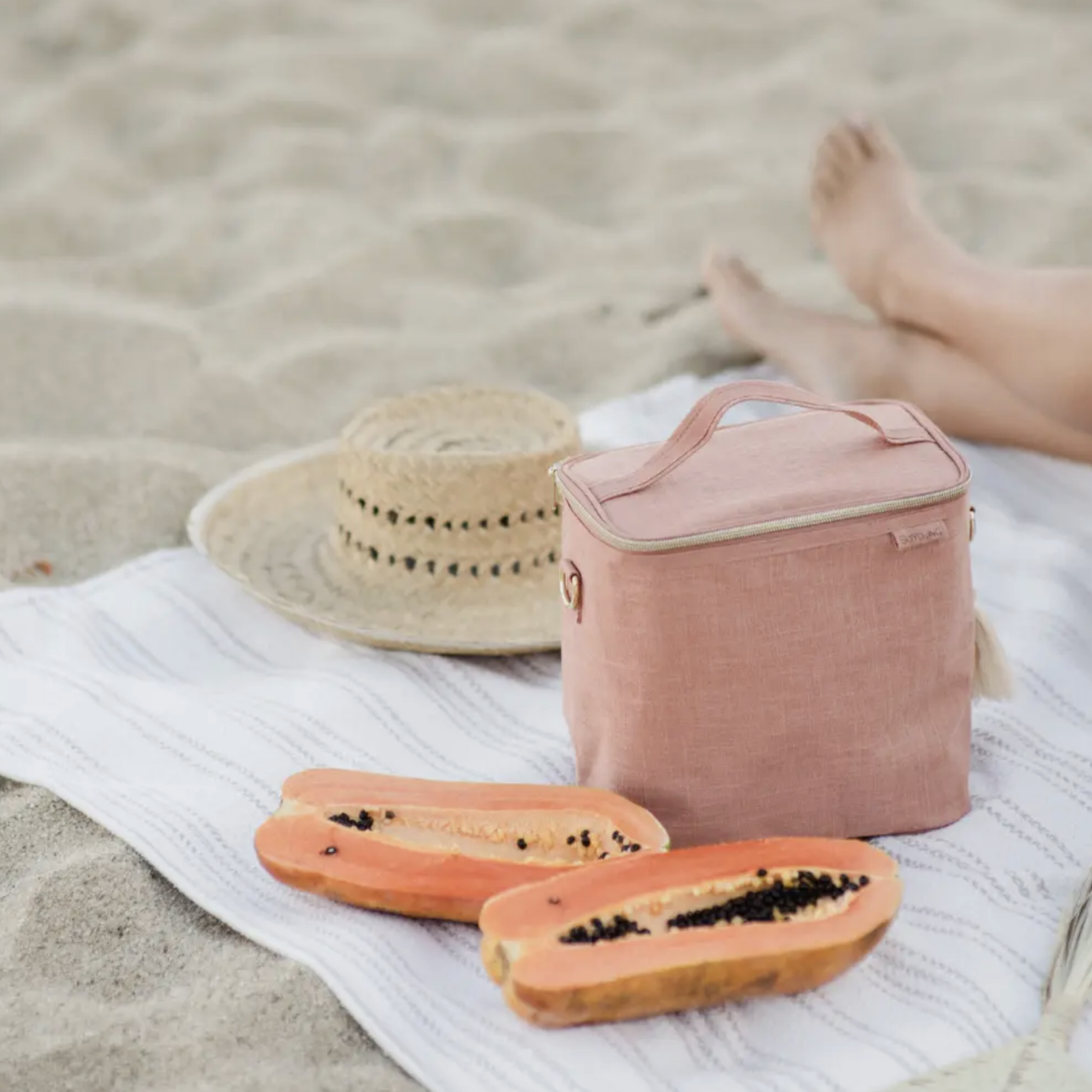 Muted Clay Lunch Poche