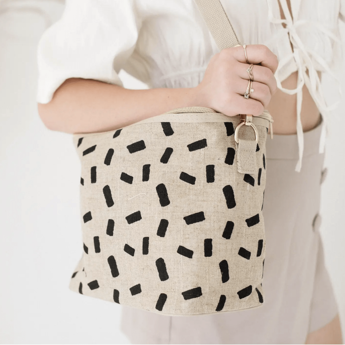 Ink Confetti Lunch Poche