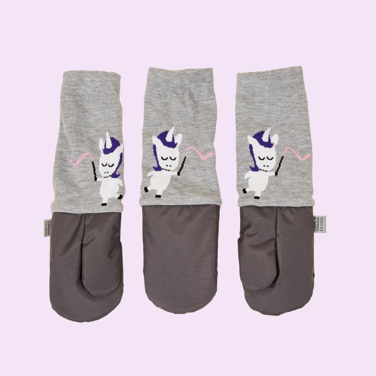 Abby the Unicorn Mittens