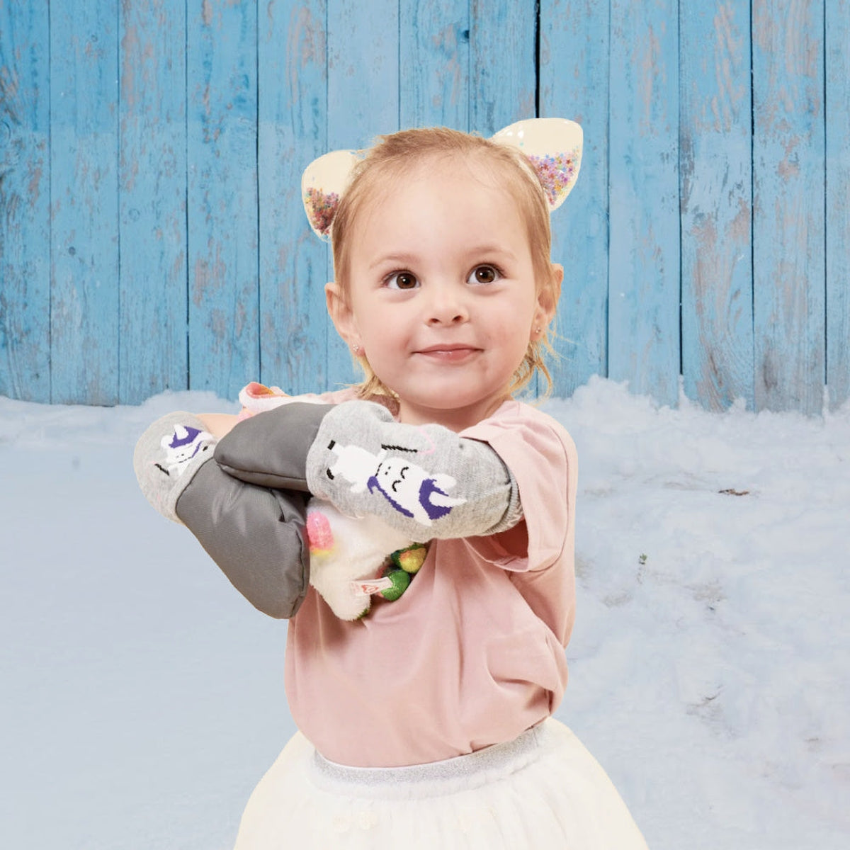 Abby the Unicorn Mittens