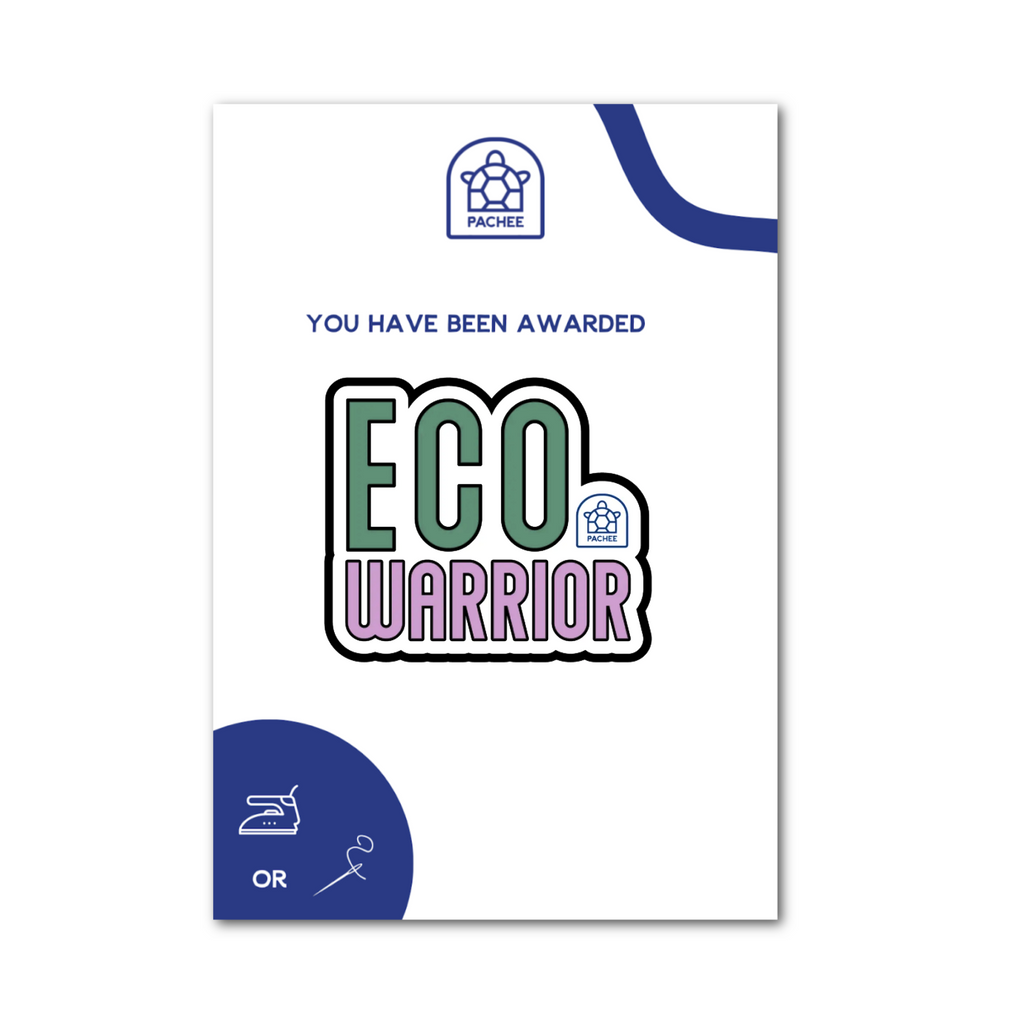 Eco Warrior Iron On Patch