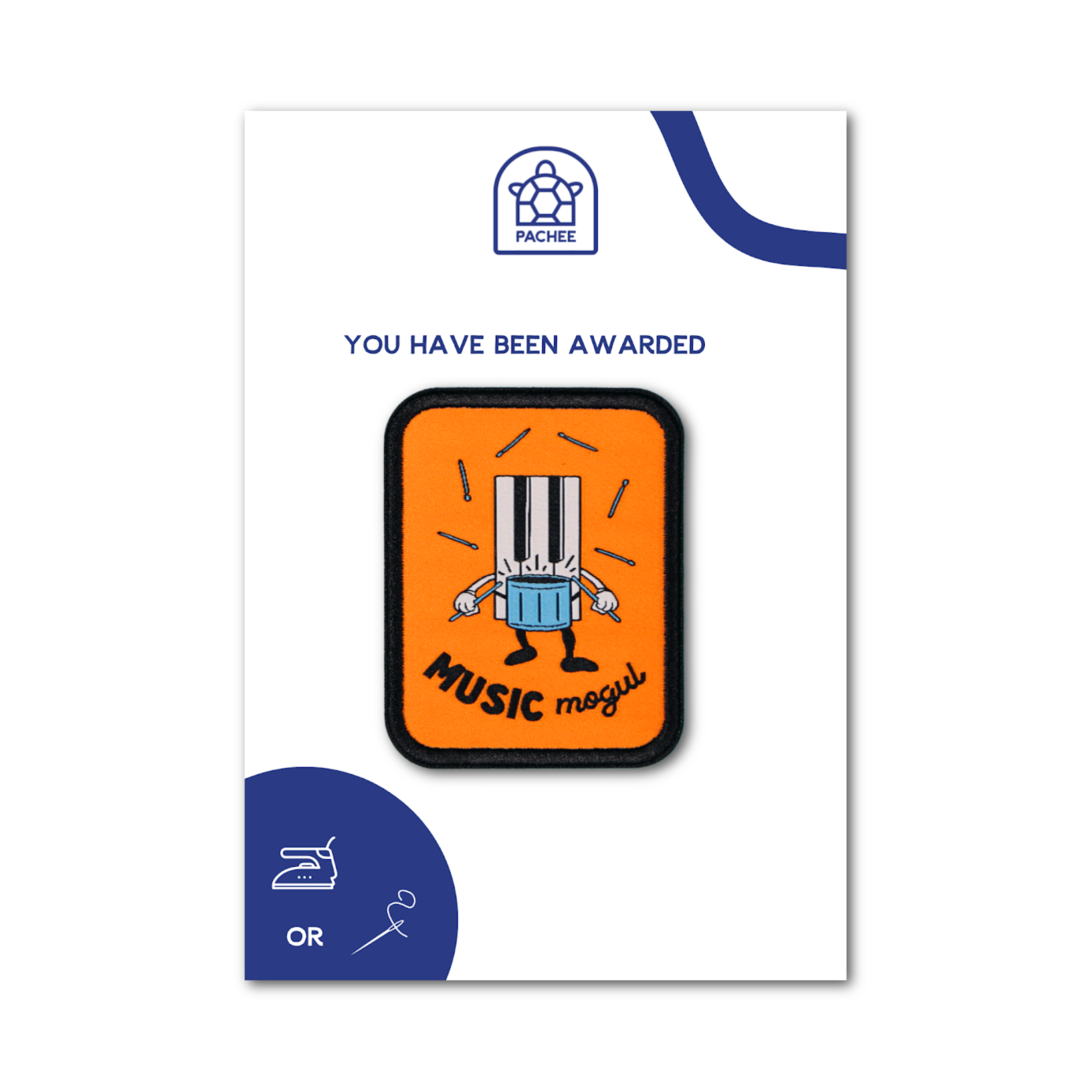 Music Iron On Patch