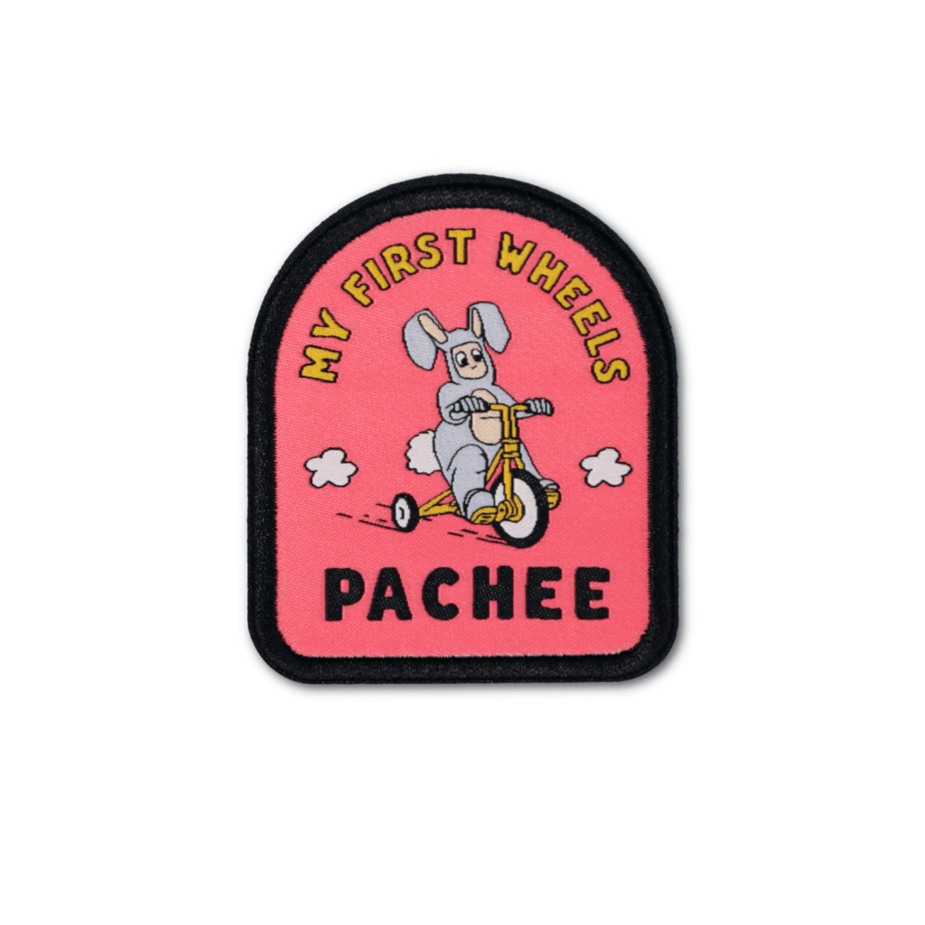 My First Wheels Iron On Patch