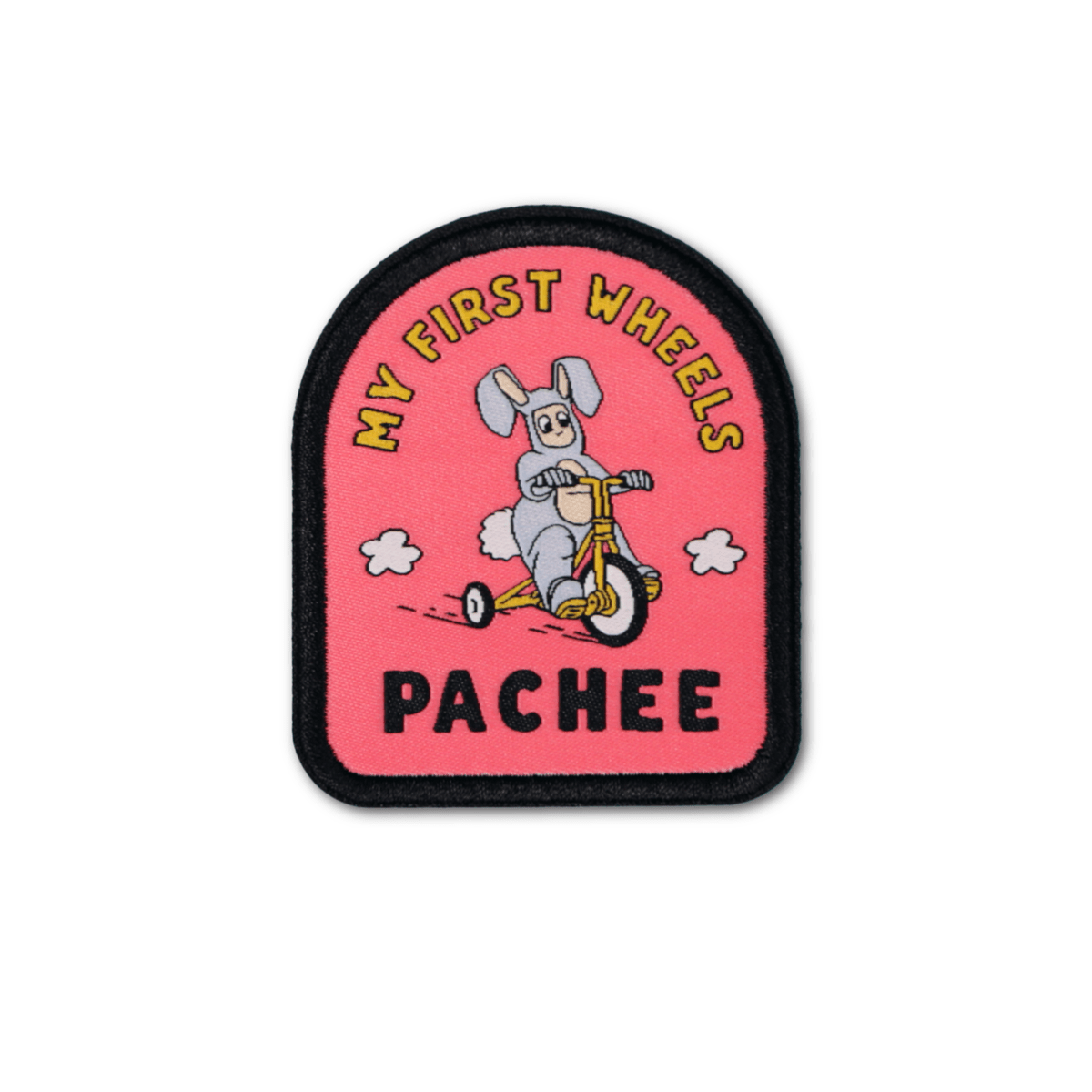My First Wheels Iron On Patch