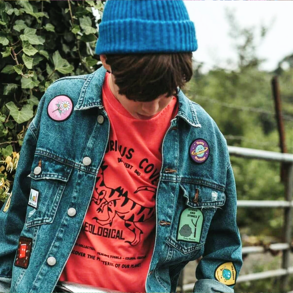 Young Hawkins Iron On Patch