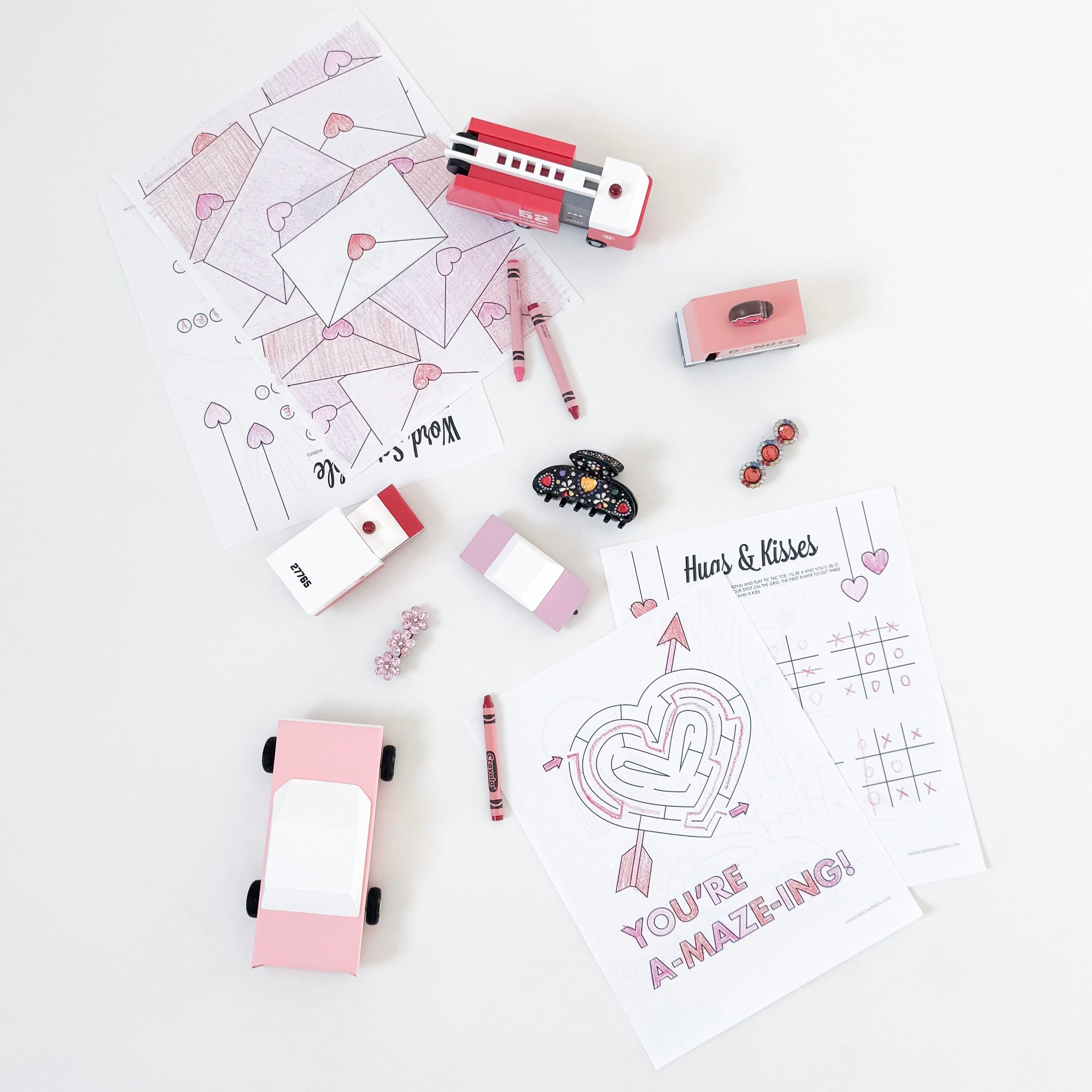 Ballet Recital Gem Hair Clips