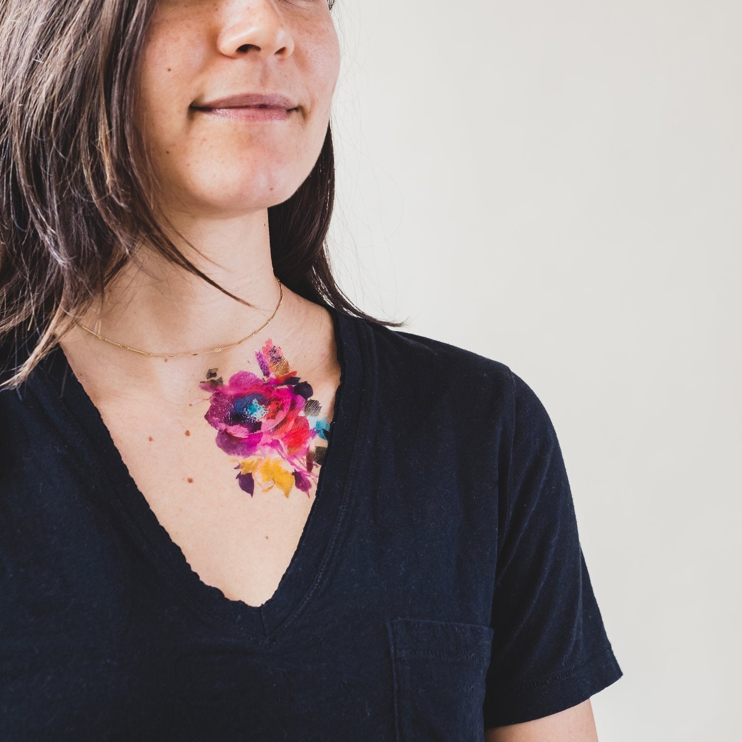 Festive Floral Tattoos