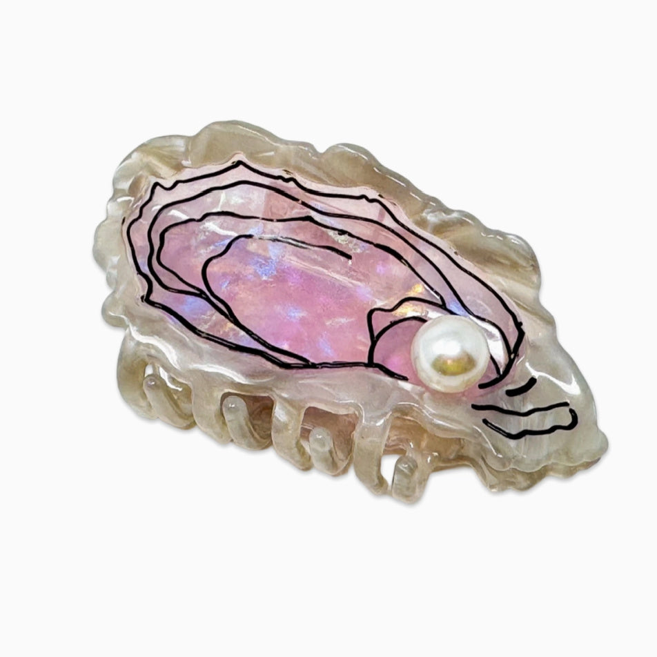 Hair Claw Clip - Pearly Oyster