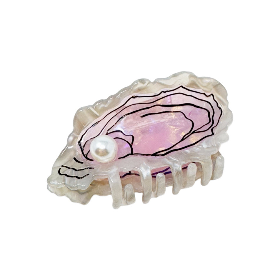Hair Claw Clip - Pearly Oyster