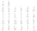 Archetype Silver Letter Necklace
