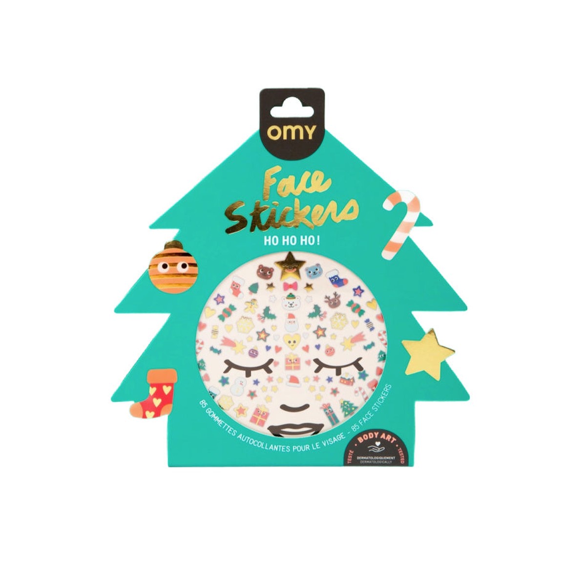 Face Stickers Holidays