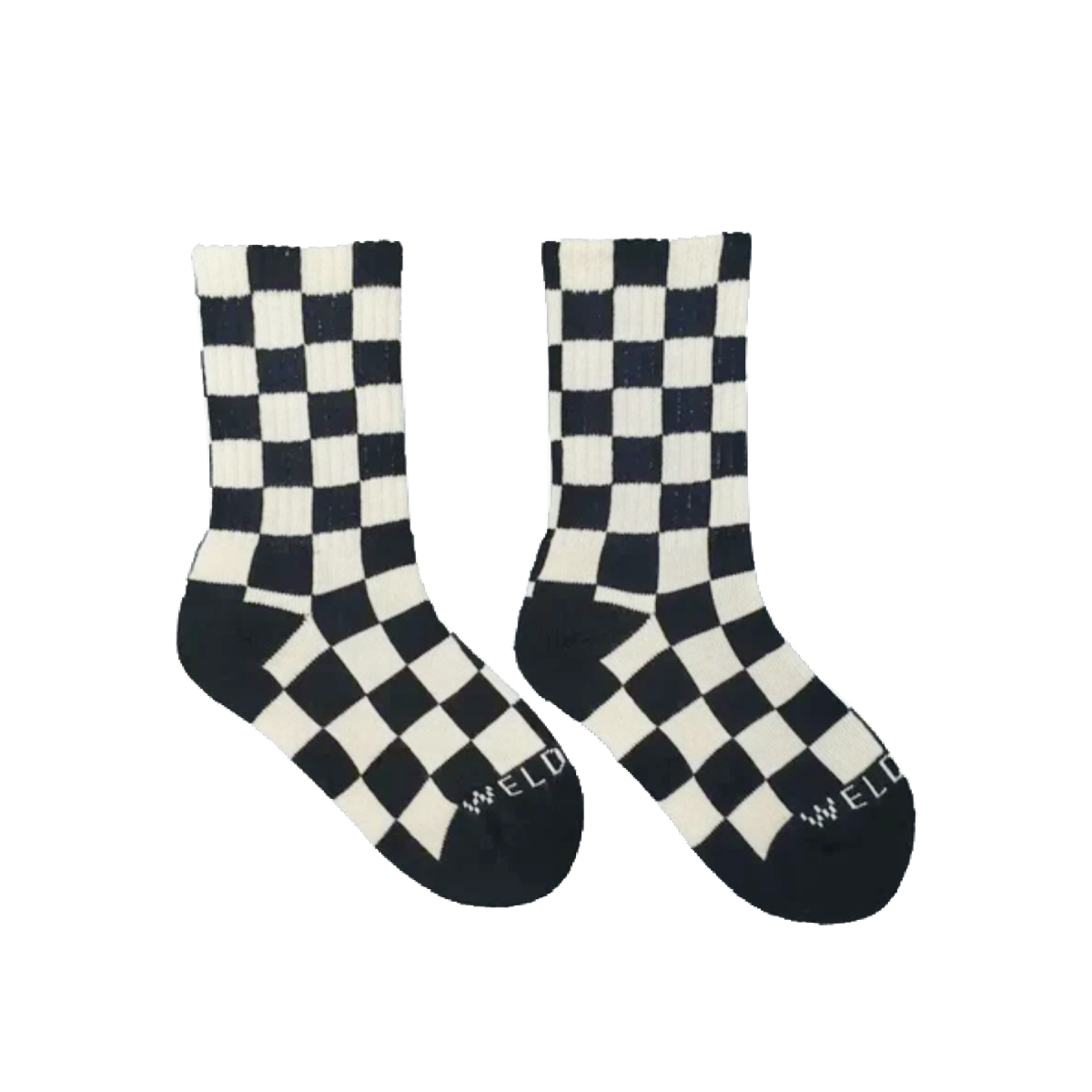 Checkerboard Kids Socks