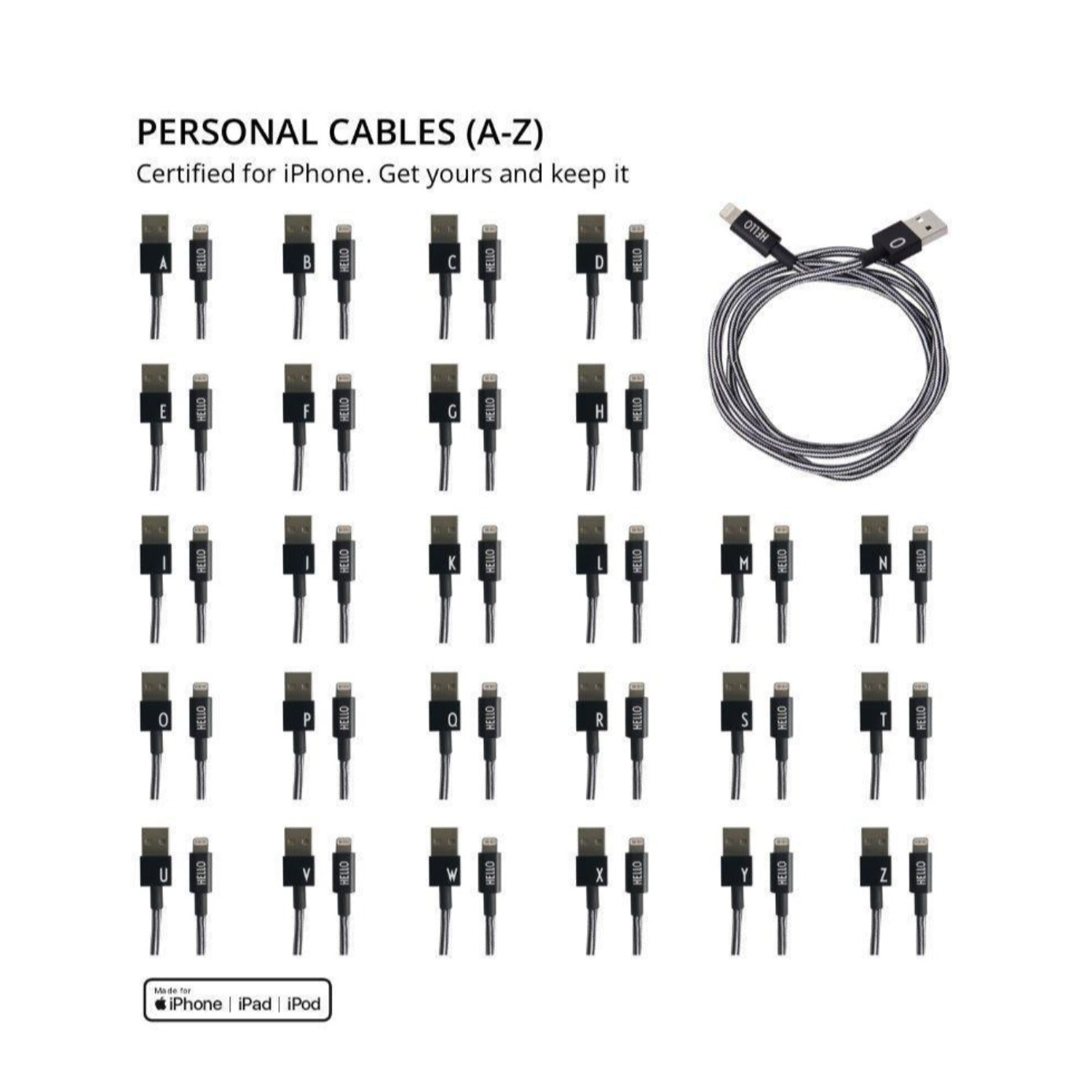 Personalized Lightning Cable