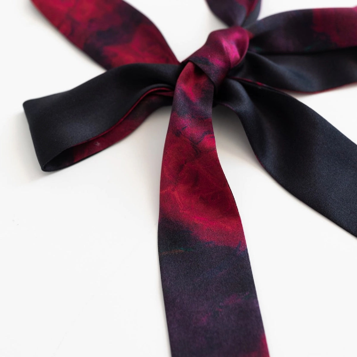 Silk Ribbon Scarf La Rosa