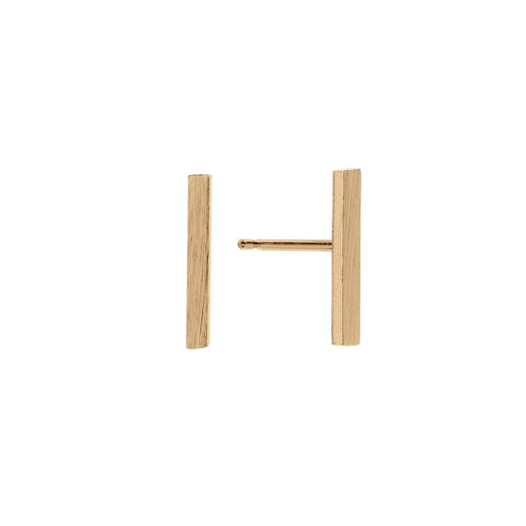 Gold Chloe Stud Earrings
