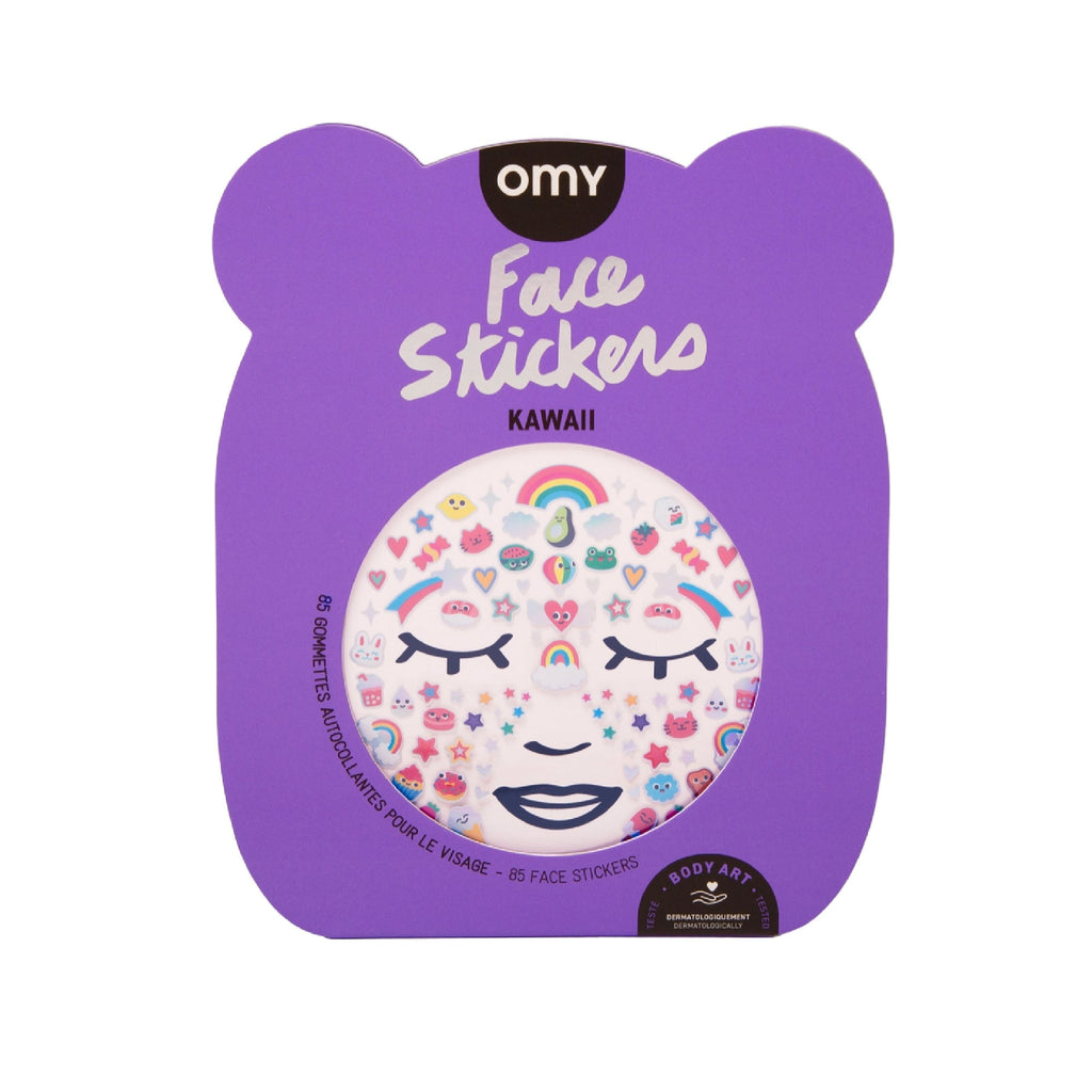 Face Stickers Kawaii