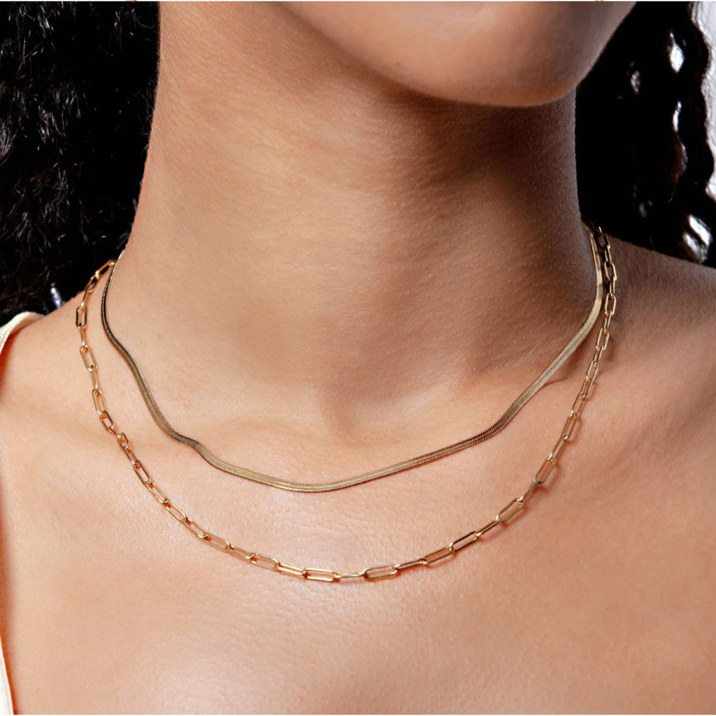 Gold Mia Chain Necklace