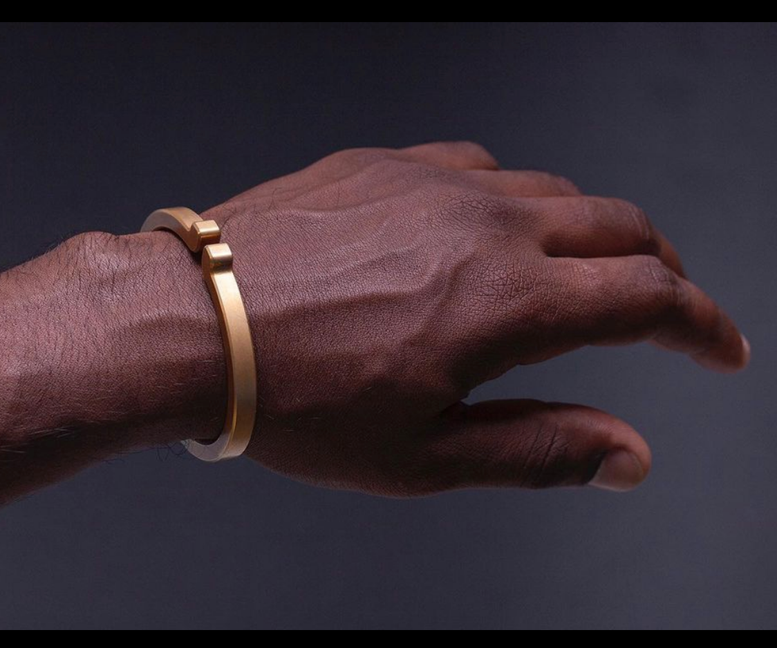 Brass Snap Bracelet