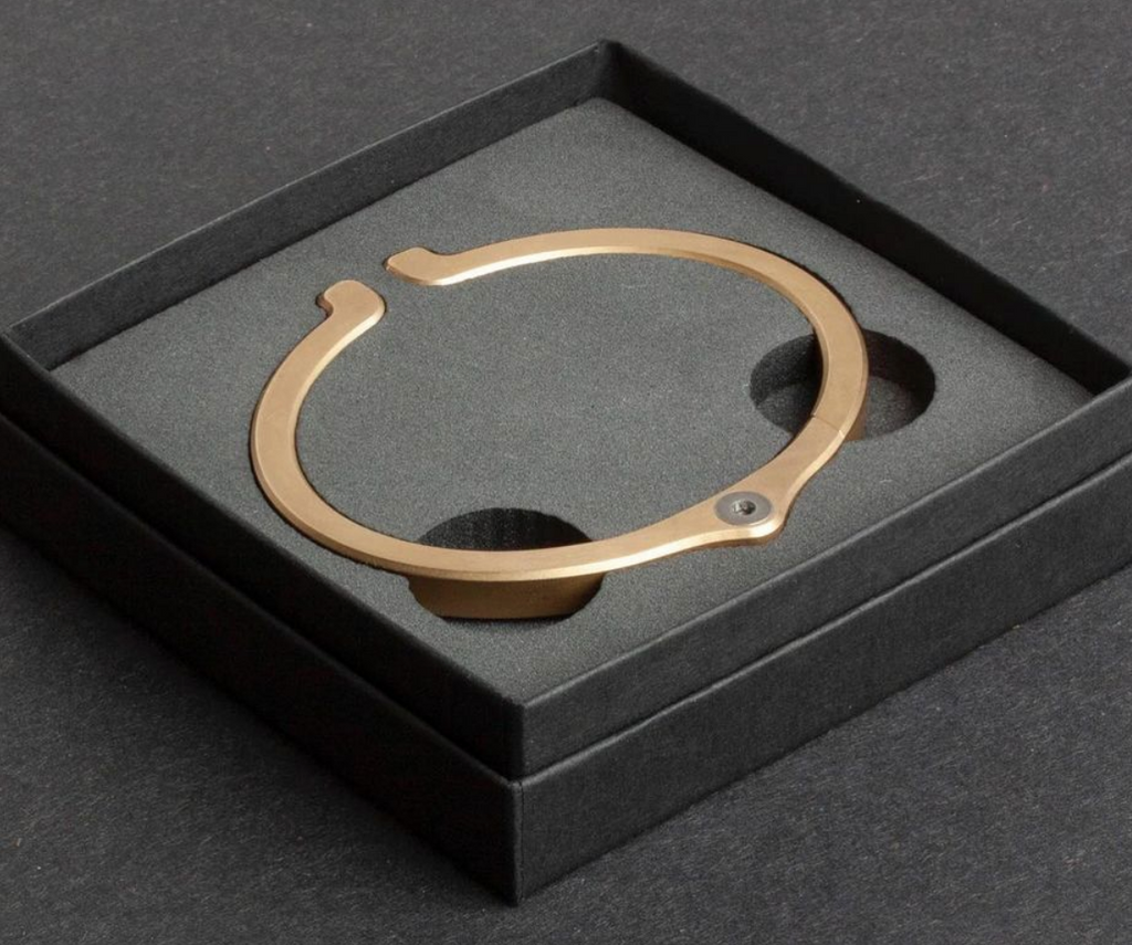 Brass Snap Bracelet