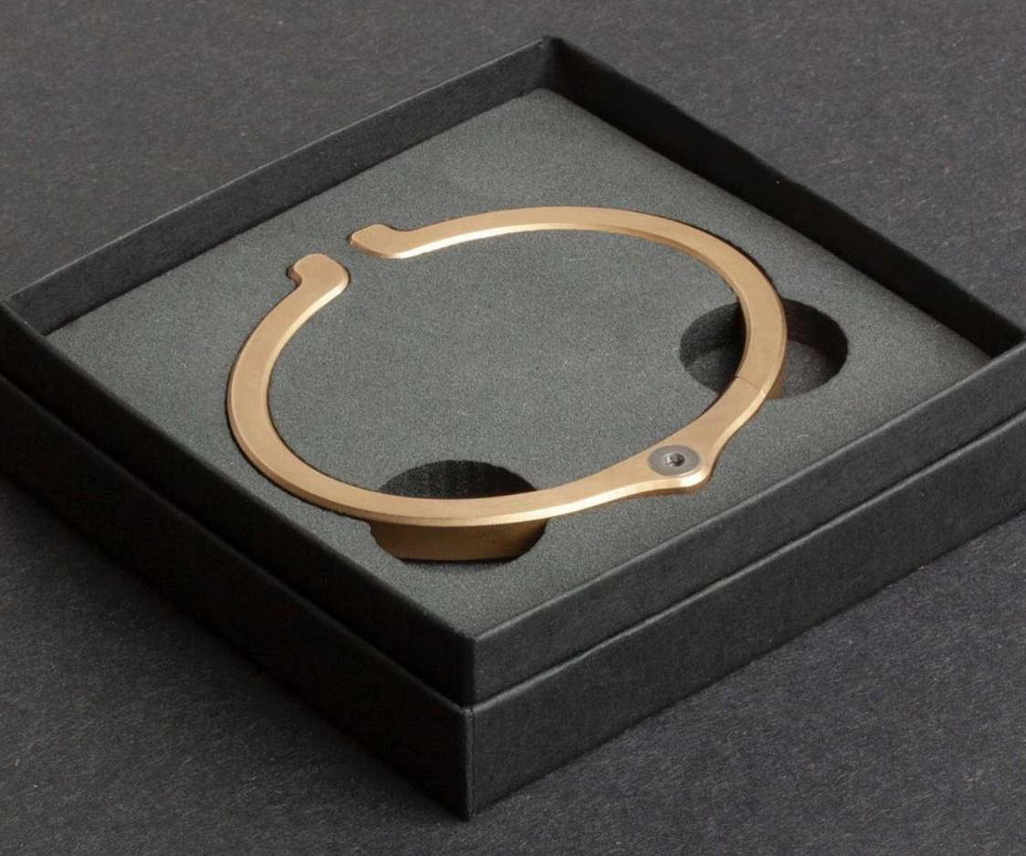 Brass Snap Bracelet