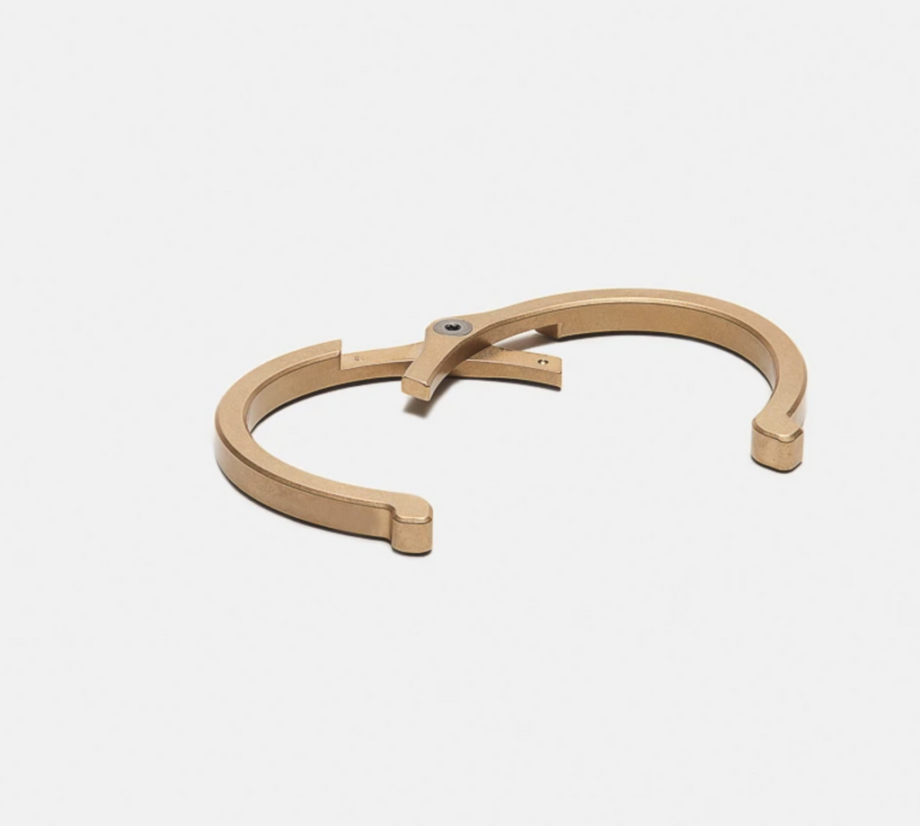 Brass Snap Bracelet