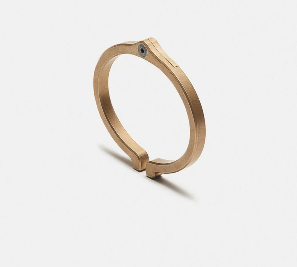 Brass Snap Bracelet