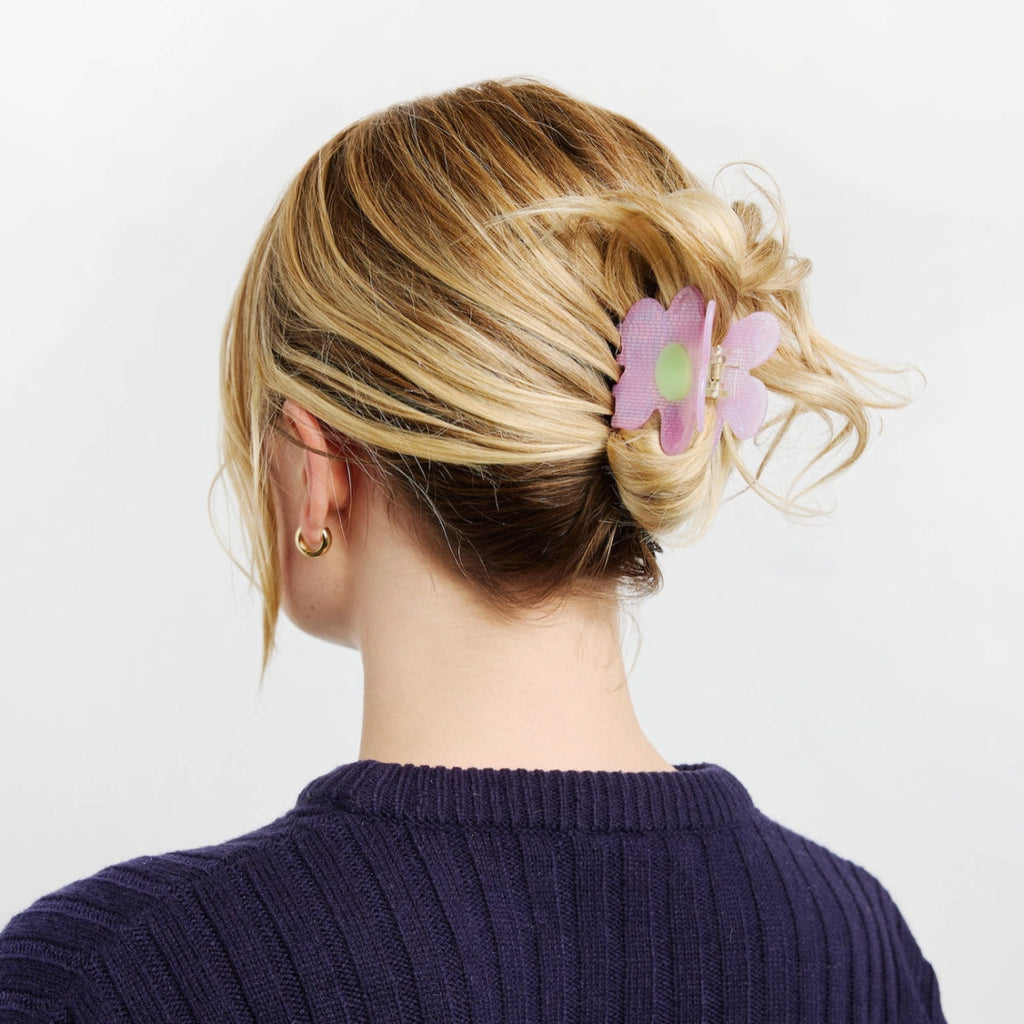 Flower Claw Clip