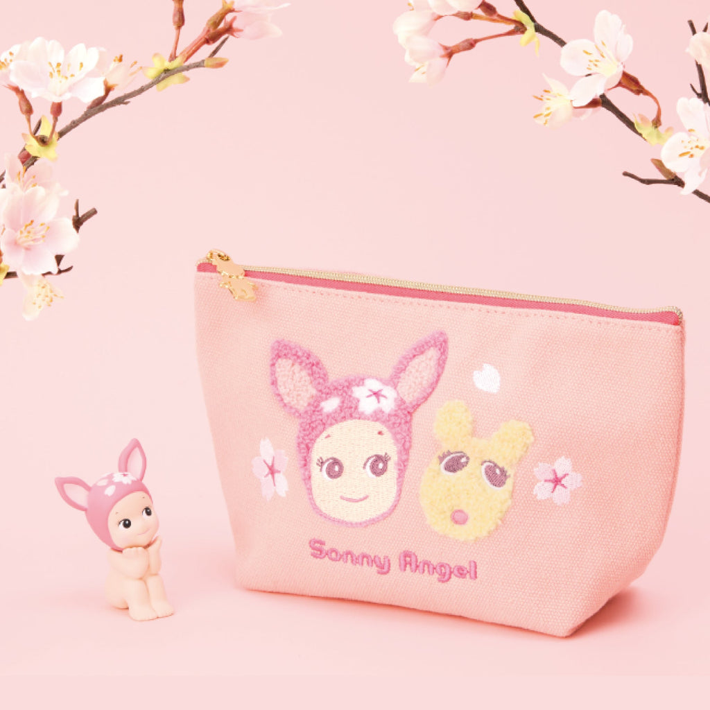 Cherry Blossom Zipper Pouch