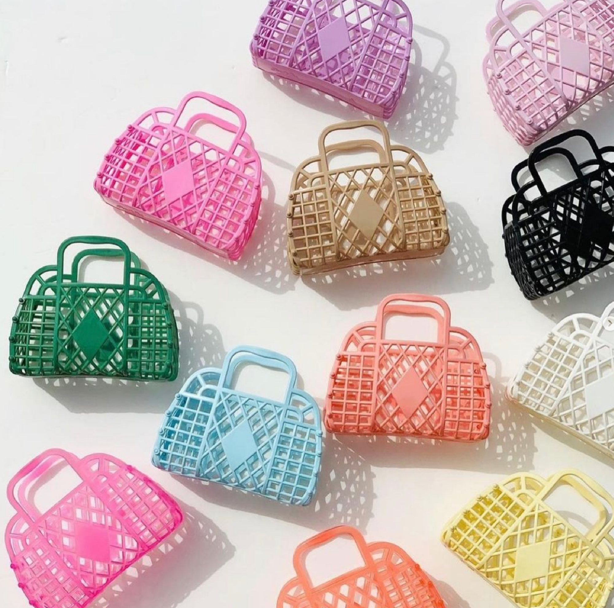 Mini Retro Basket Jelly Bag
