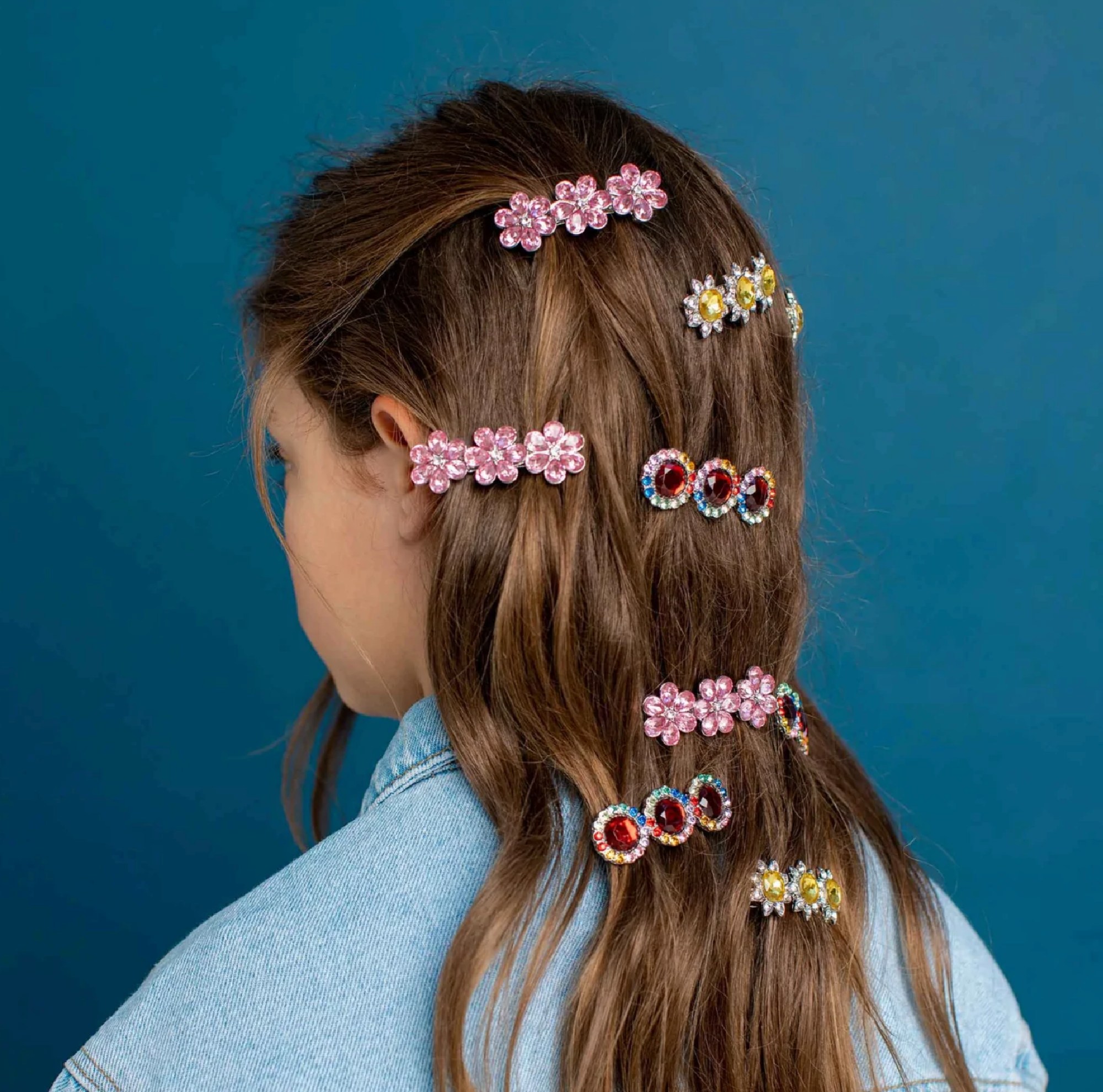 Ballet Recital Gem Hair Clips