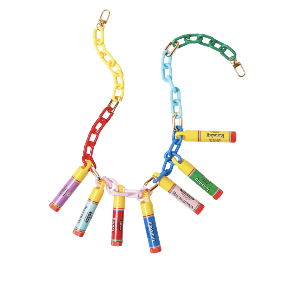 Days of the Week Lip Balm Necklace
