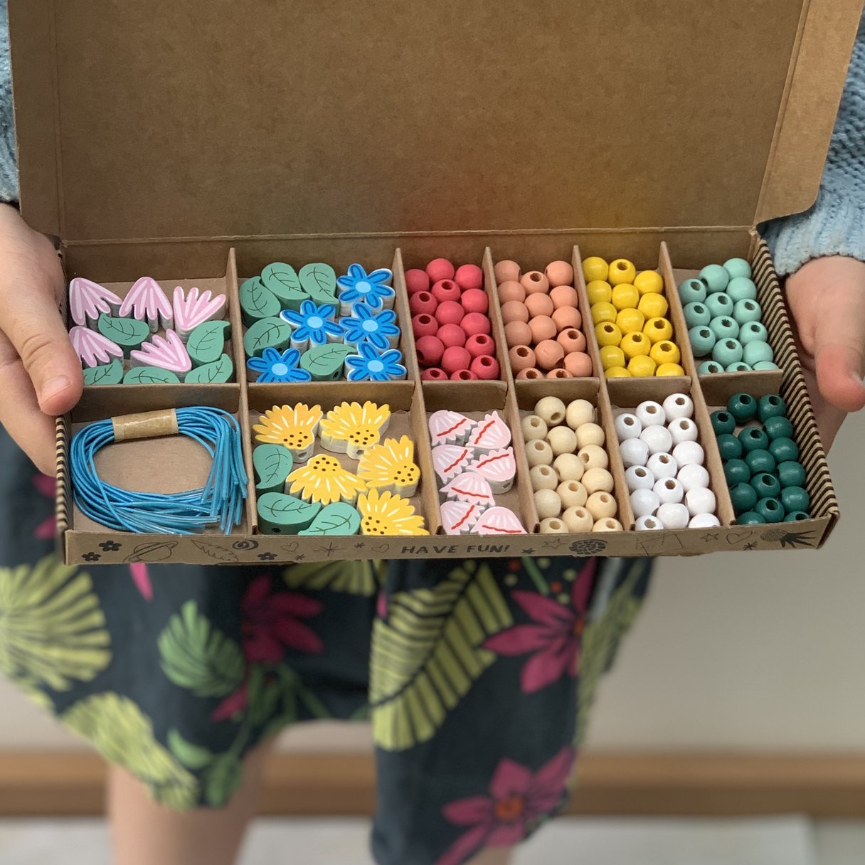 Wooden Bracelet Kit - Wildflower