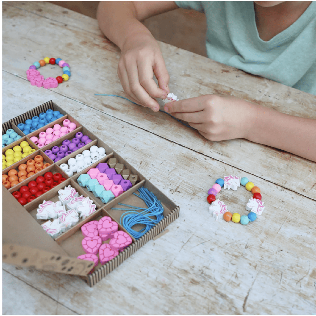 Wooden Bracelet Kit - Unicorn